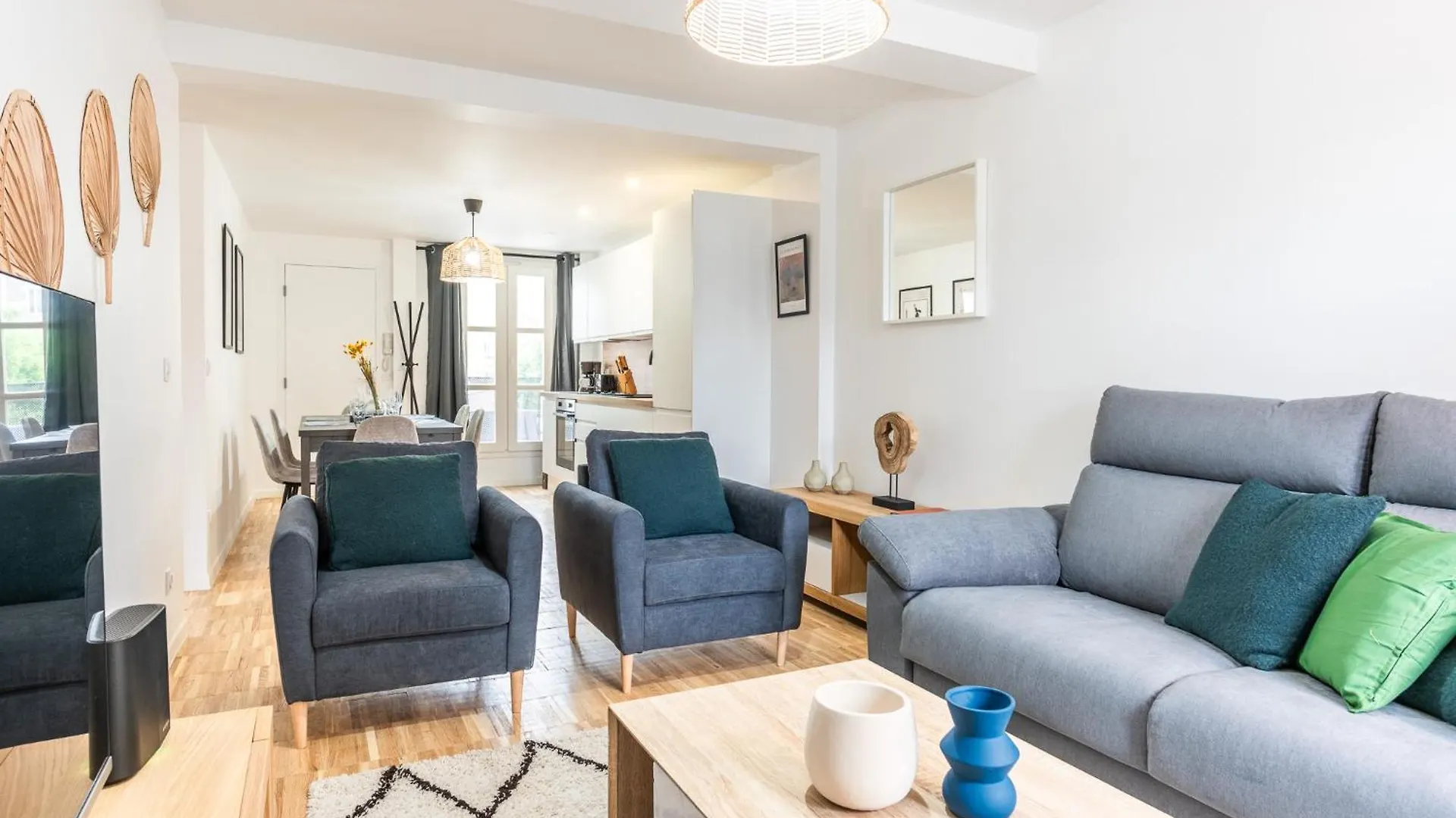 Design Apartment - 6 Guests - Buttes Chaumont Paris